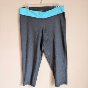 Gray and Blue Womens leggings